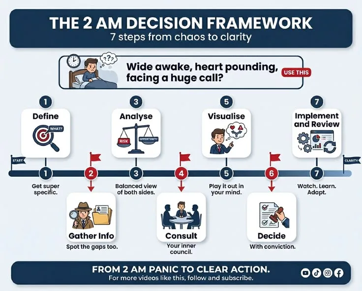 Decision Frameworks Used by High Performers to Think Clearly