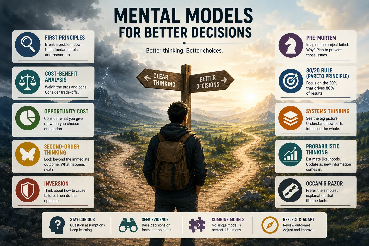 Mental Models That Make Every Decision Sharper