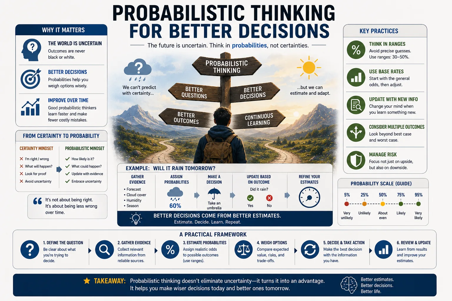 Probabilistic Thinking for Enhanced Decision-Making