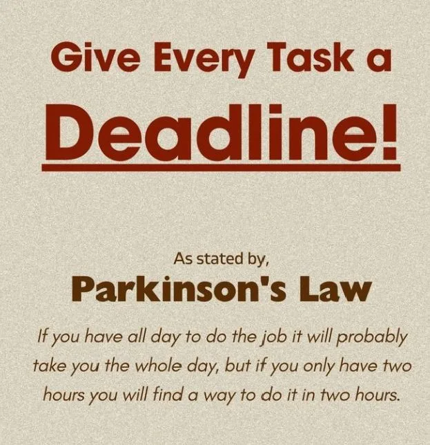 Understanding Parkinson's Law: Time Management Insights