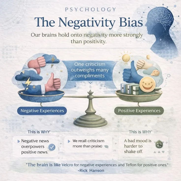 The Negativity Bias: Why Bad Is Stronger Than Good
