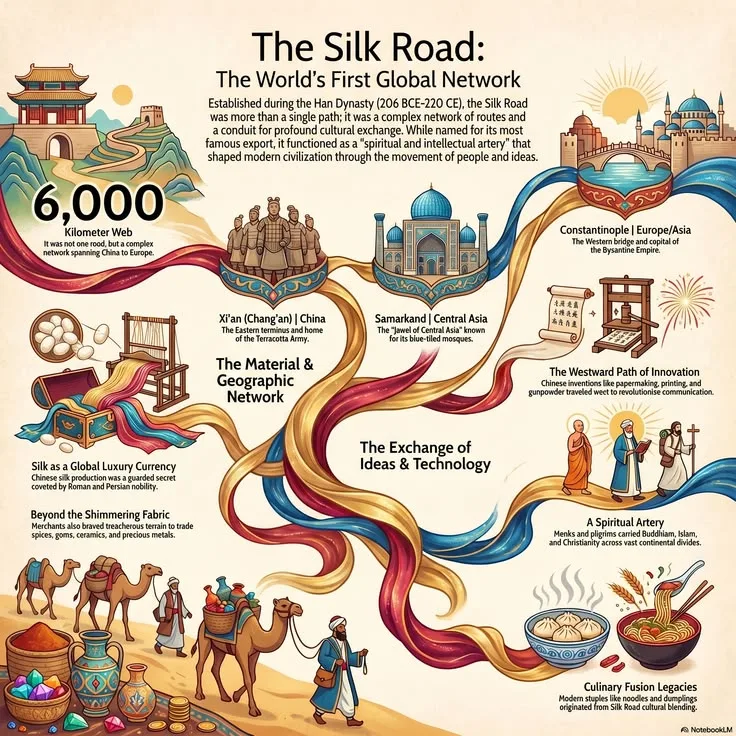 What Was the Silk Road? Trade Routes and Cultural Exchange