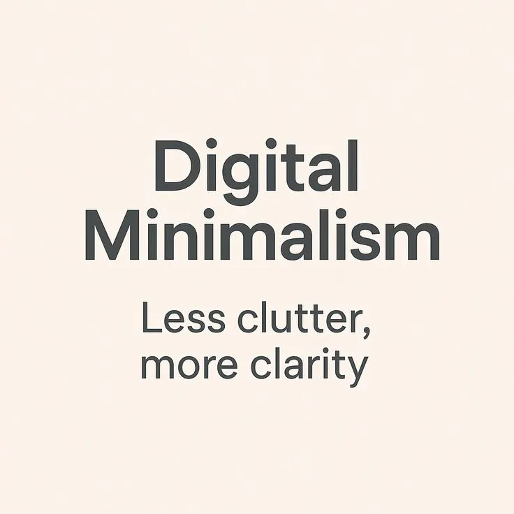 What Is Digital Minimalism? Enhancing Tech Use