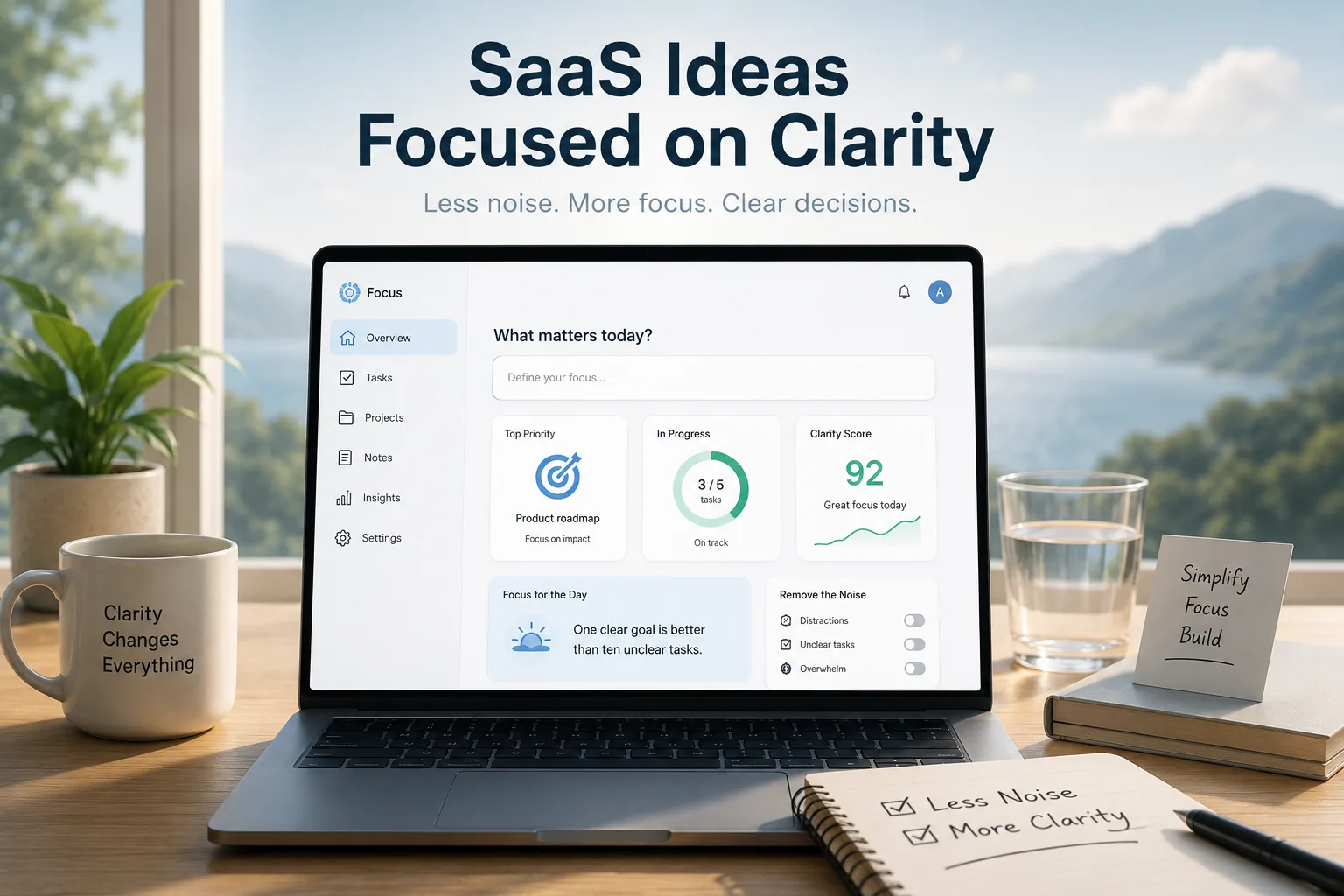 SaaS Ideas Focused on Clarity