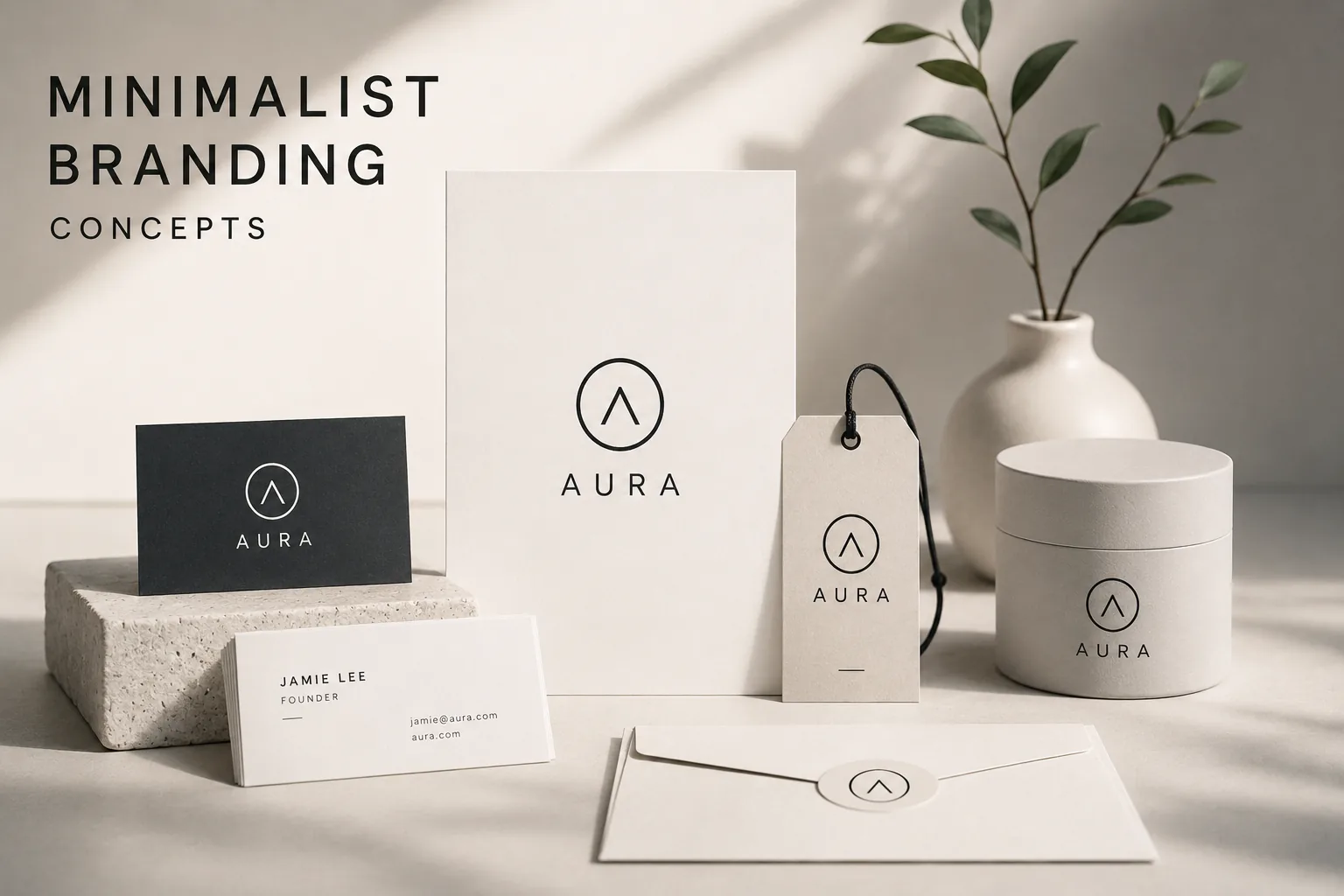 Minimalist Branding Concepts