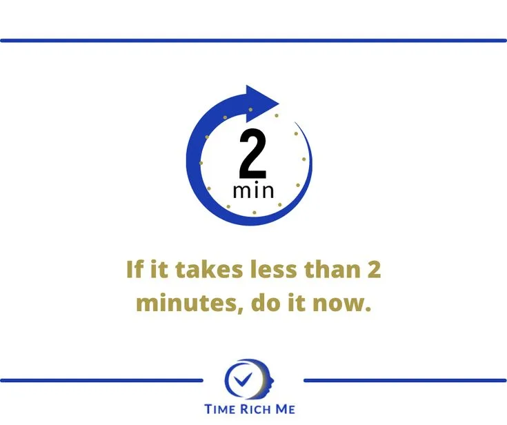 The 2-Minute Rule That Changed Millions of Lives