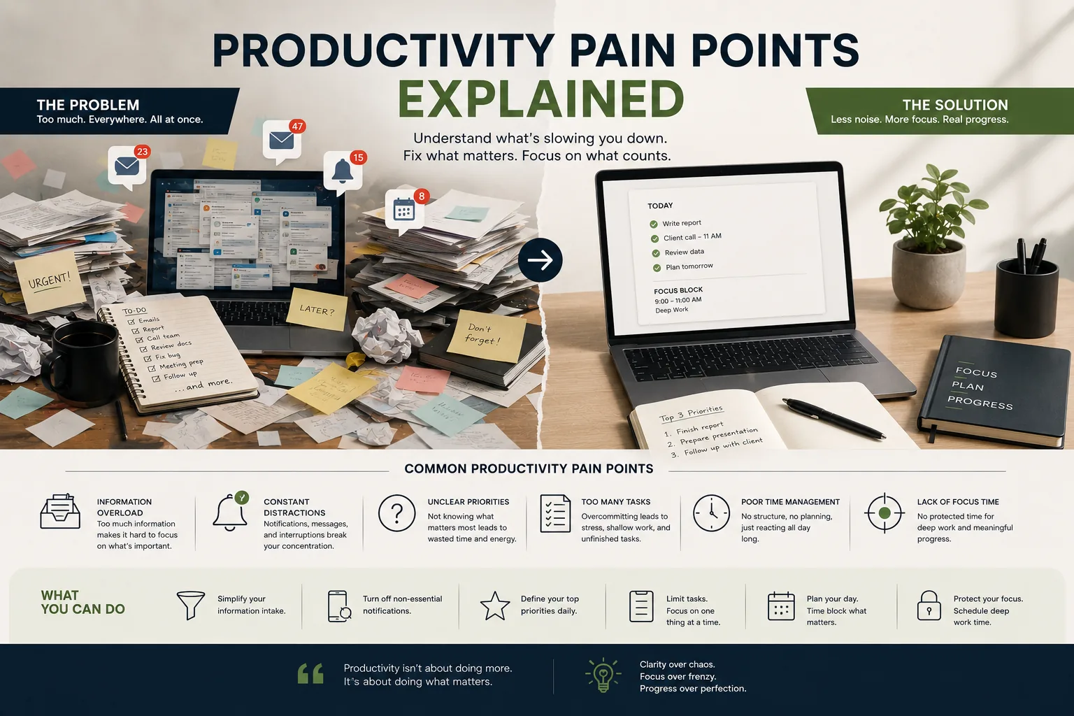 Understanding Productivity Pain Points