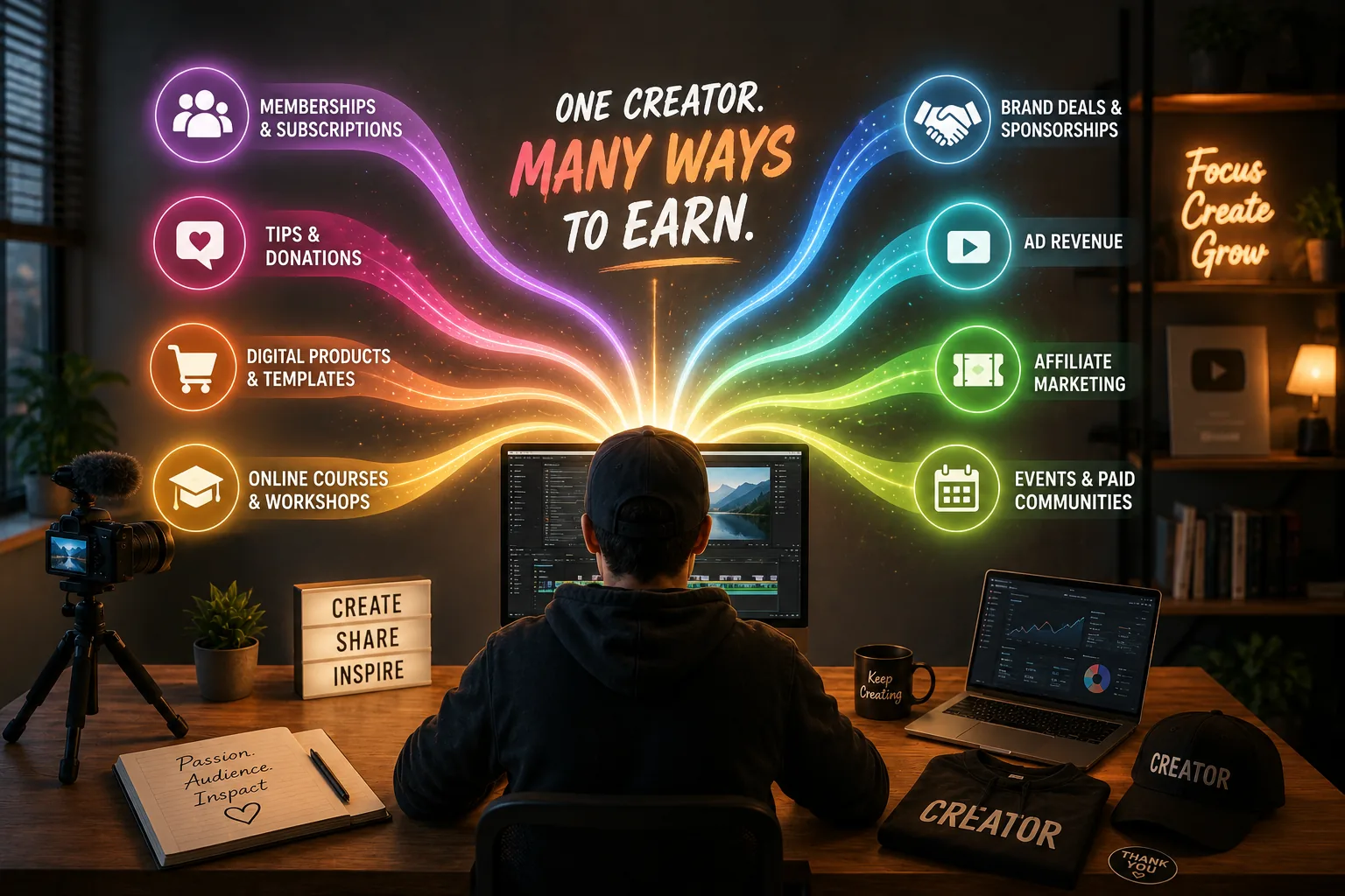 Creative Revenue Stream Ideas for Creators