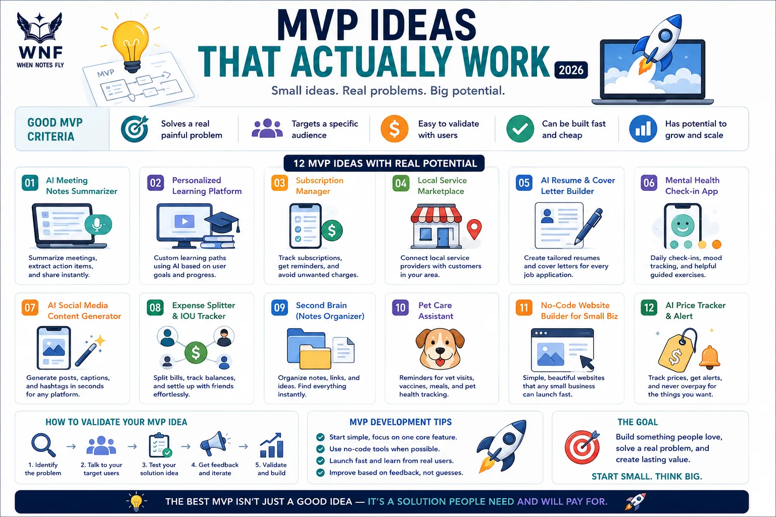 MVP Ideas That Are Likely to Succeed in 2026
