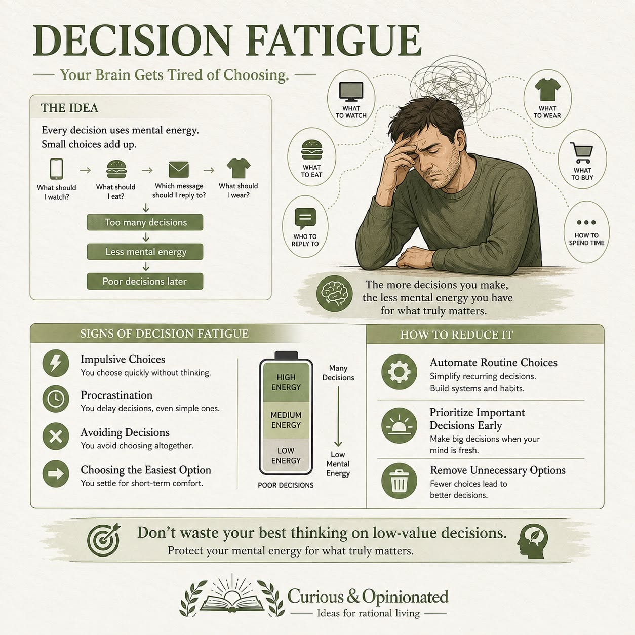 What Is Decision Fatigue and Its Effects
