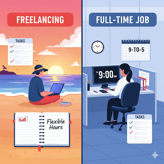 Freelancing vs Full-Time: A Financial Overview