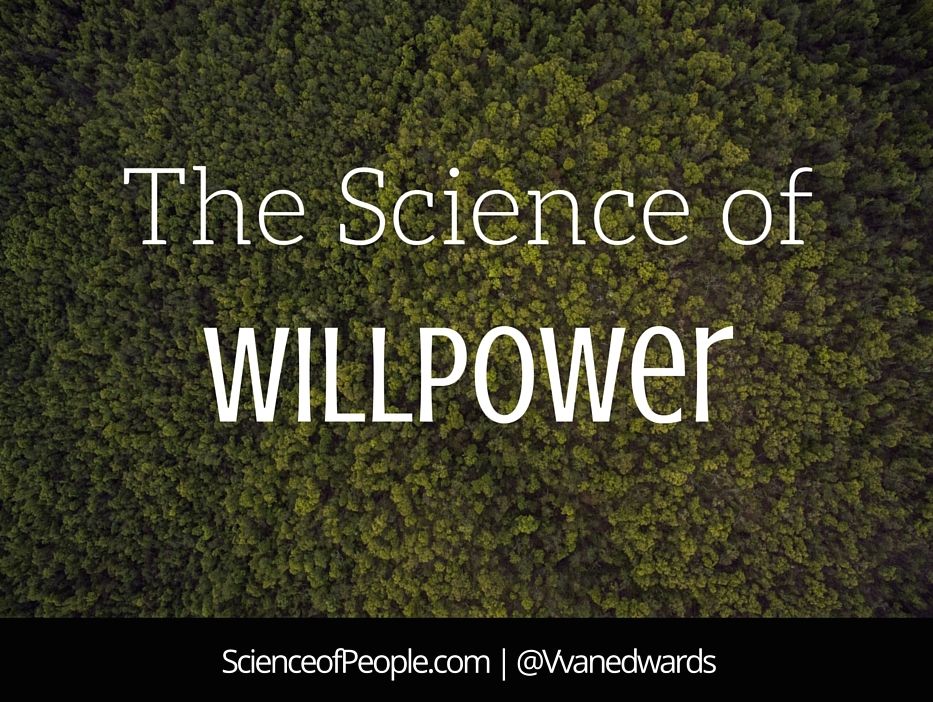 What Science Reveals About Willpower