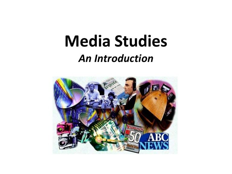 What Is Media Studies?