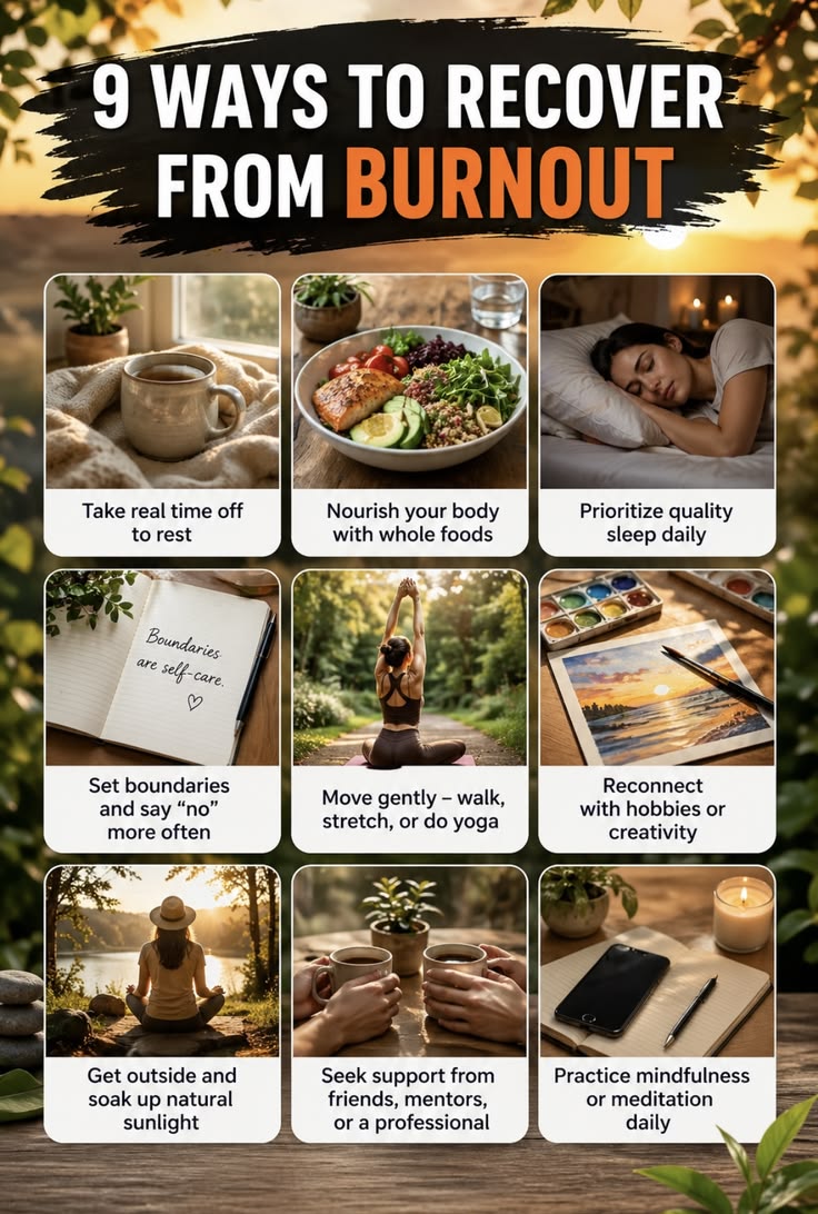 Step-by-Step Burnout Recovery Plan Backed by Research