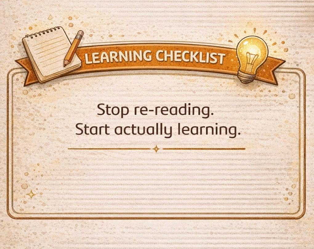 Learning Effectiveness Checklist