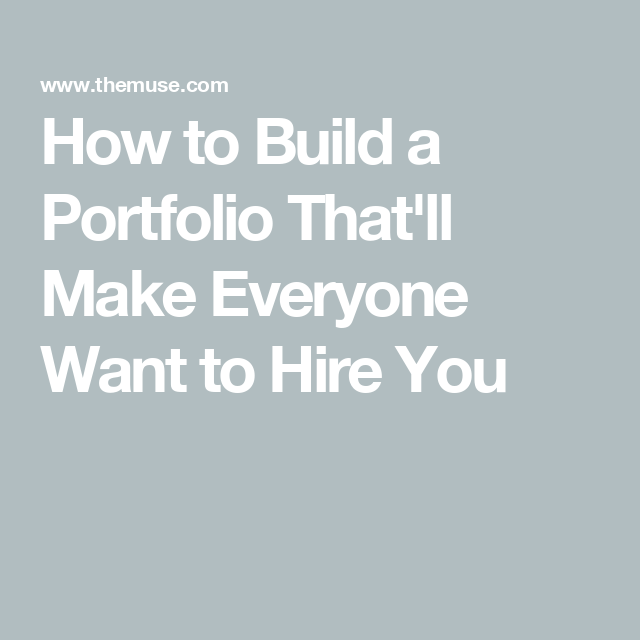 Building a Portfolio: Showcasing Development Skills