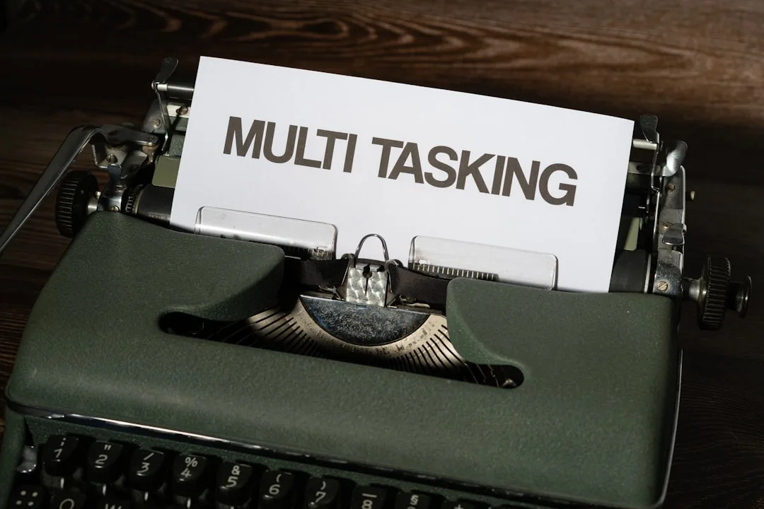 Focus vs Multitasking: The Real Cost of Switching Tasks