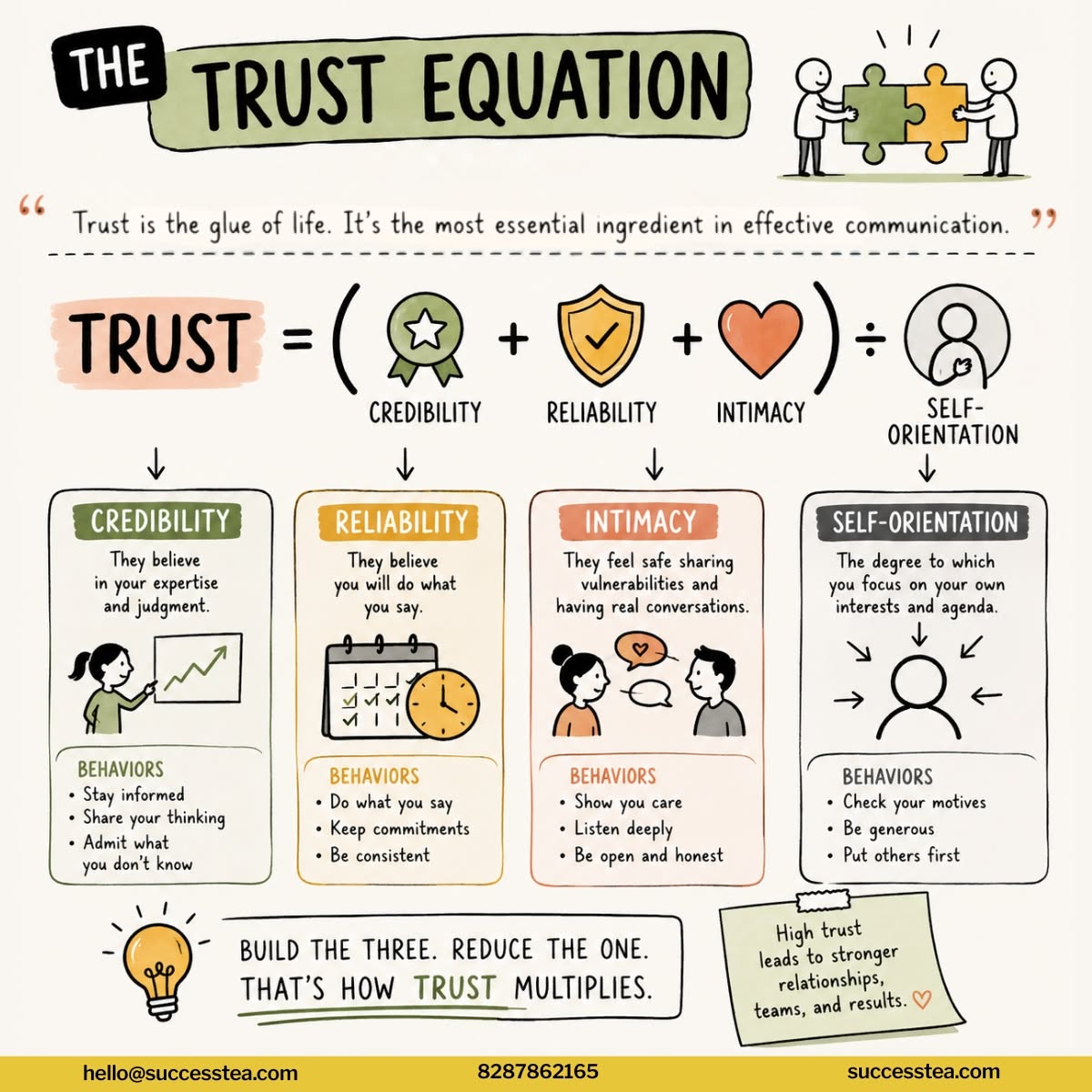 Trust Problems in Teams