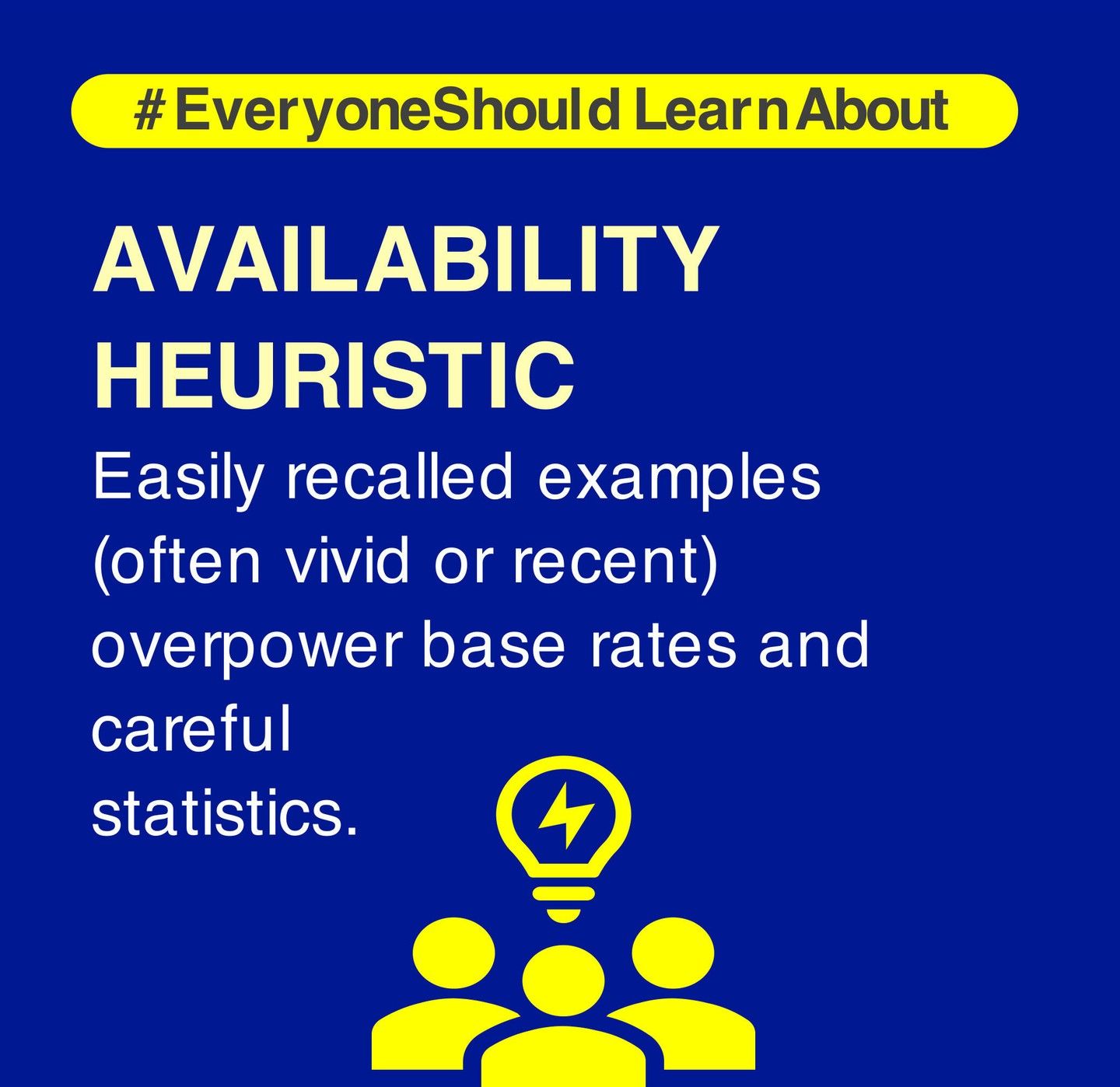 The Availability Heuristic