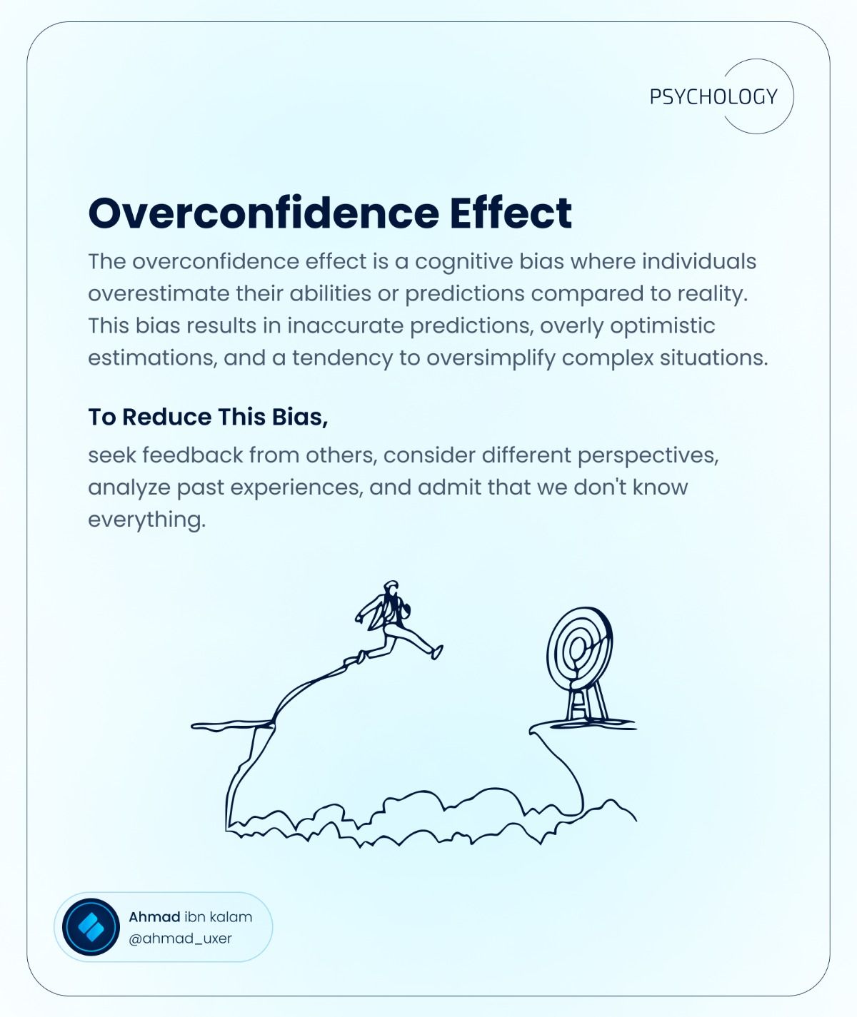 The Overconfidence Effect: The Mistakes of the Smart