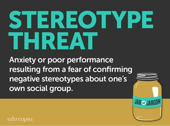 Stereotype Threat: When Fear of Confirming Becomes Real