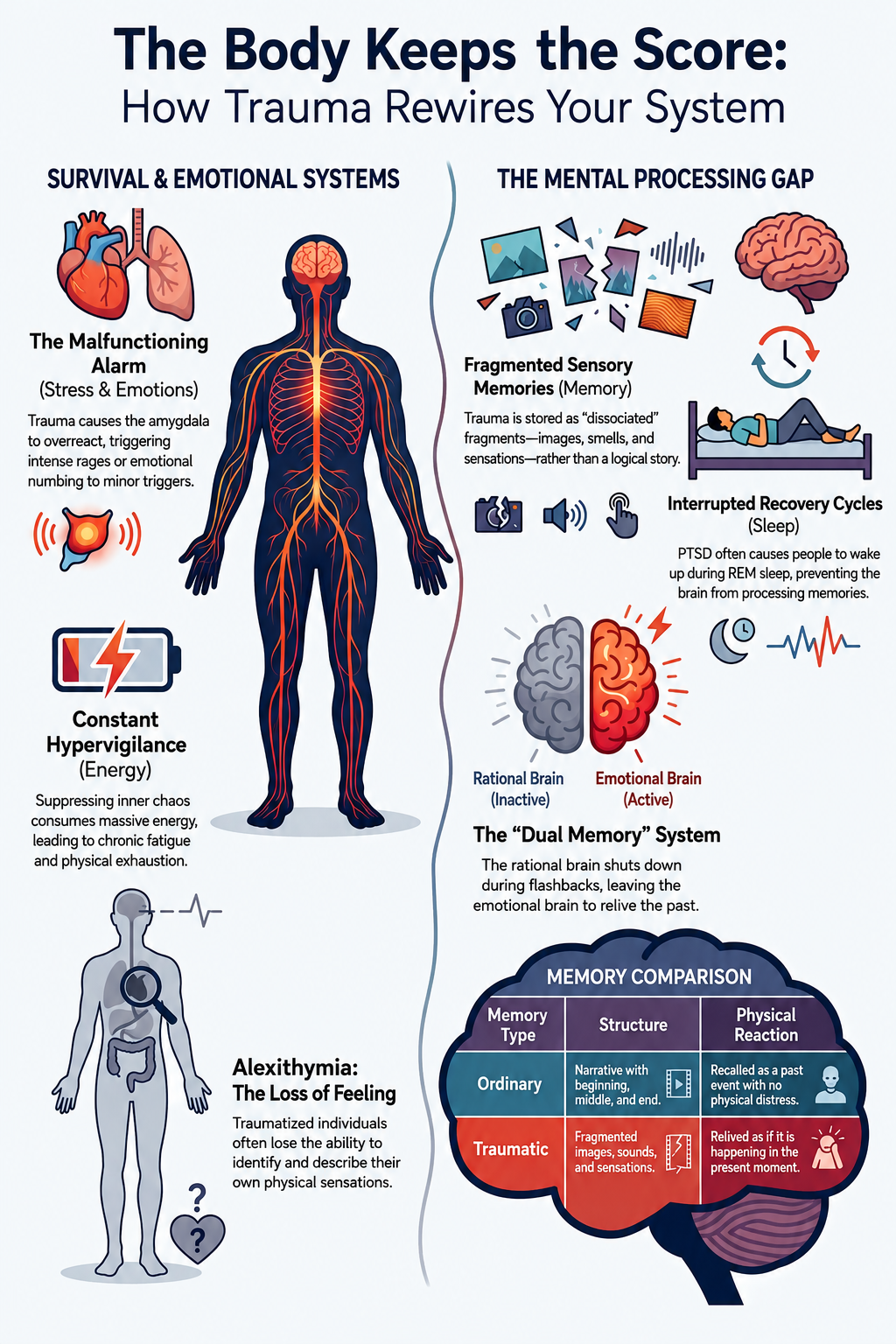 The Impact of Trauma on Body and Mind | Concepts