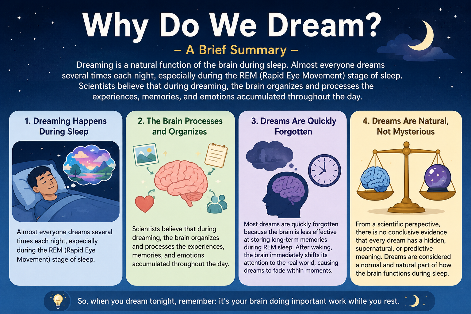 Why Do We Dream? The Science of What Happens When You Sleep