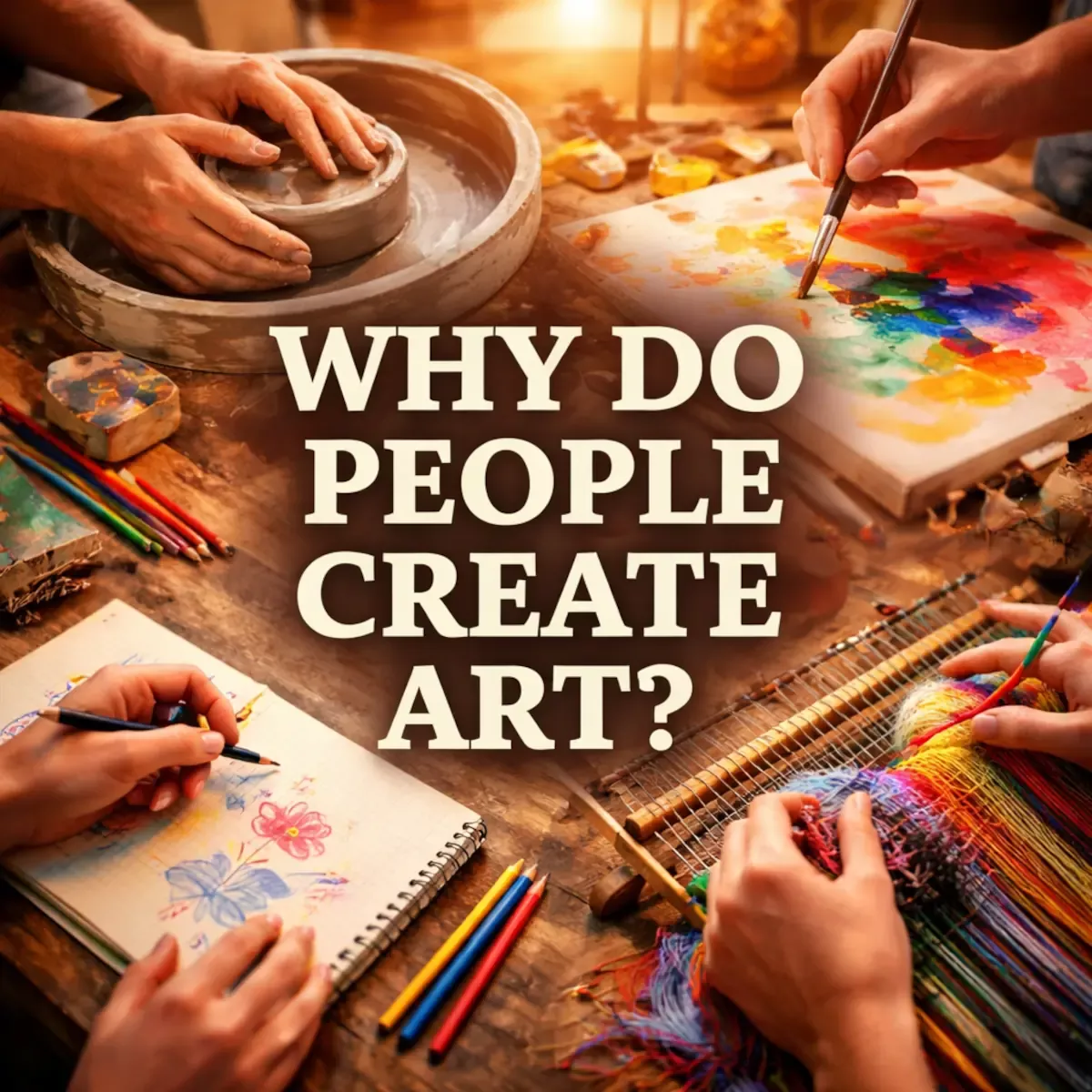 Why Humans Create Art: Insights from Science and Evolution