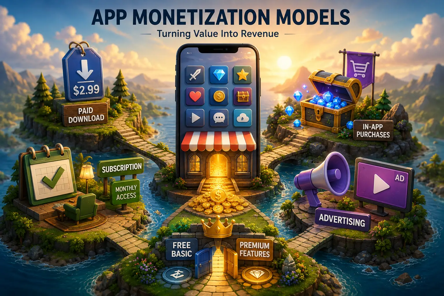 App Monetization Models: How Mobile Apps Make Money