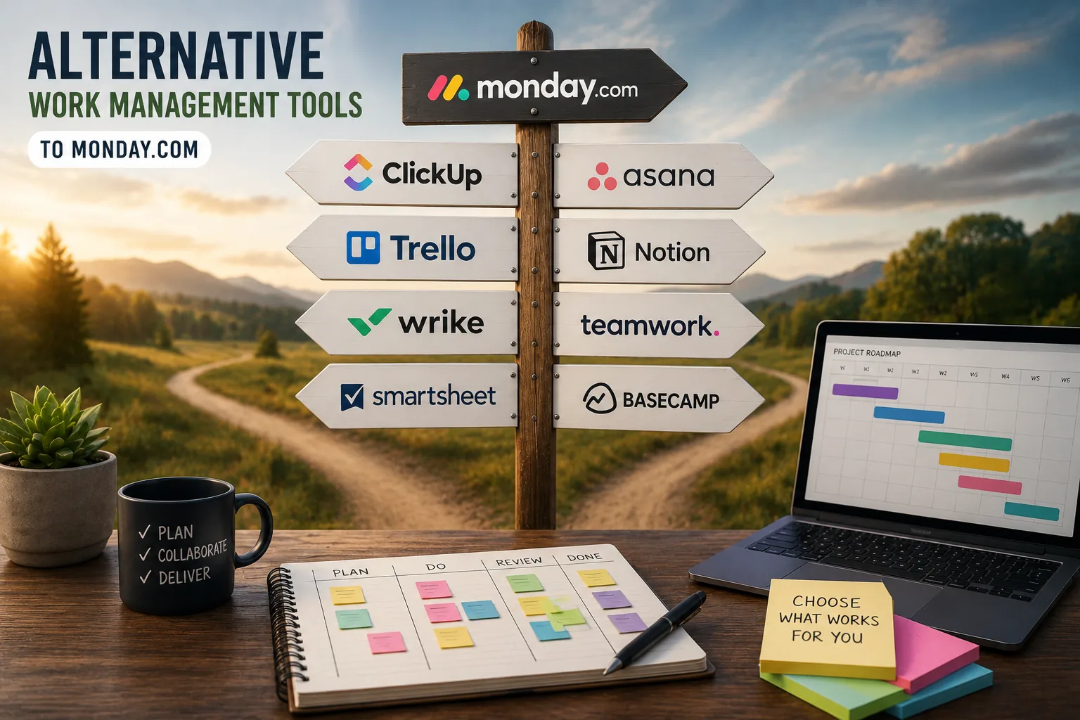 Best Alternatives to Monday.com for Work Management in 2026