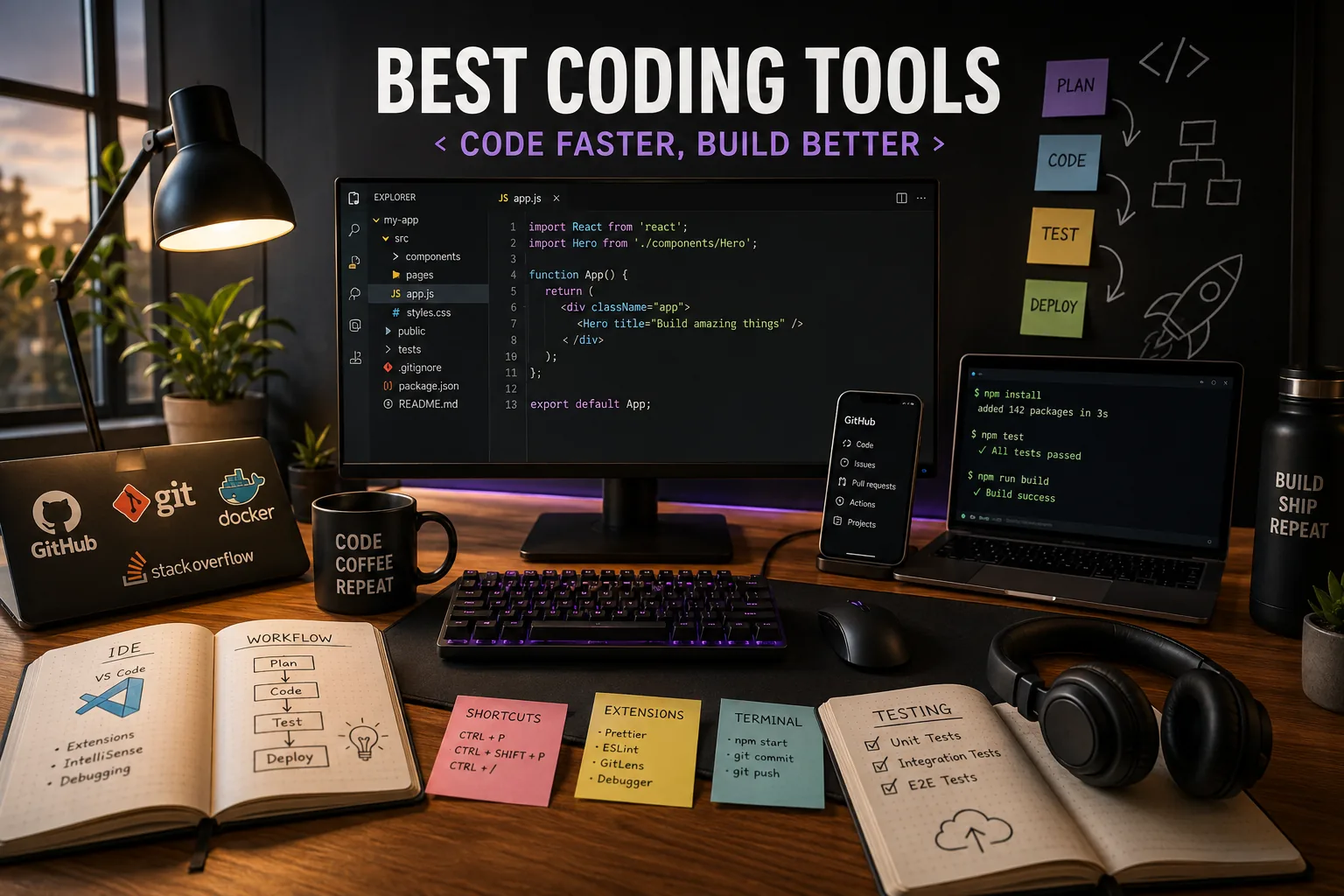Best Coding Tools and IDEs in 2026: From VS Code to Cursor