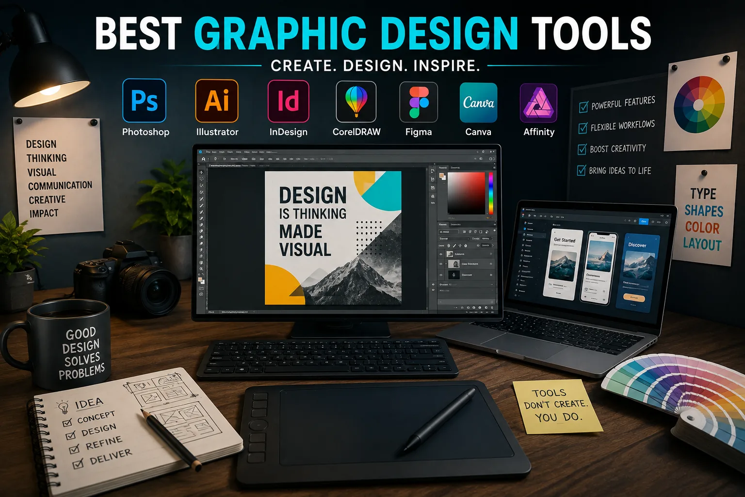 Top Graphic Design Tools Compared for 2026