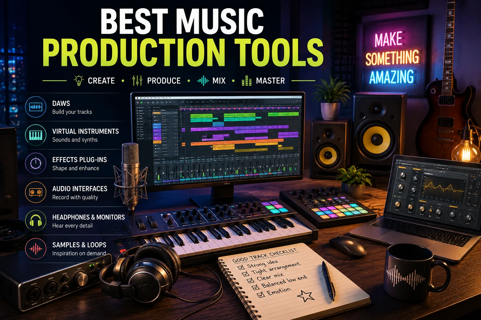 Top Music Production Software to Use in 2026