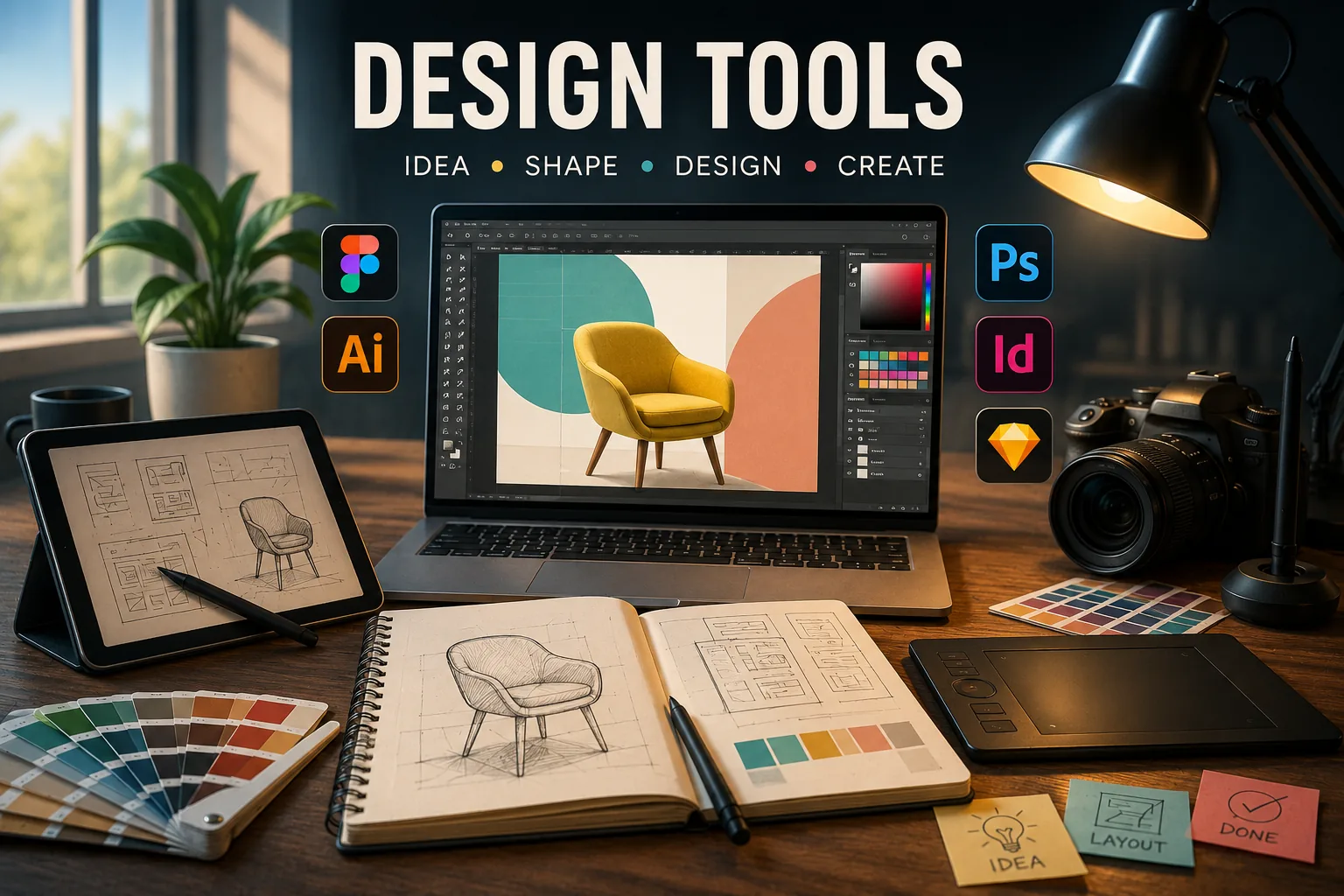Design Tools for Non-Designers: An Overview