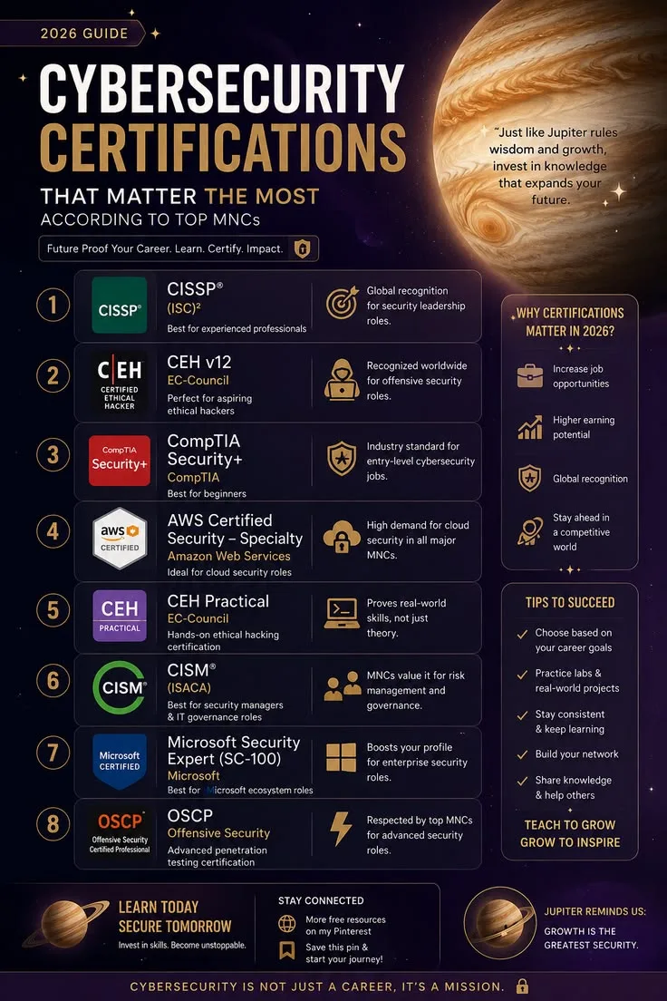 Ranking Cybersecurity Certifications: Cost and Value
