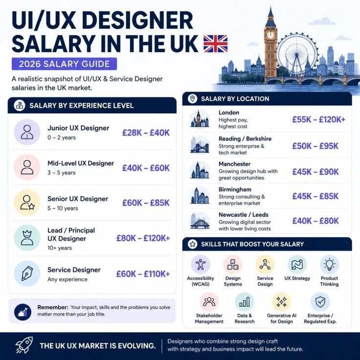 UX Designer Salary Insights: Levels and Locations