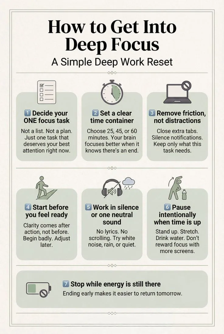 Mastering Deep Work Techniques for Optimal Focus