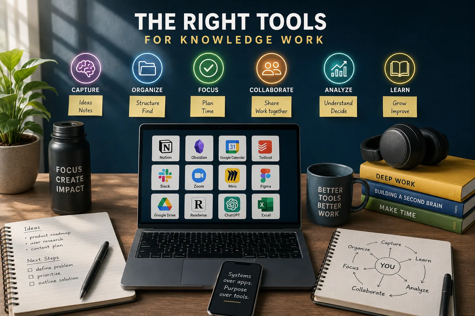 Top Tools for Knowledge Work and Their Uses